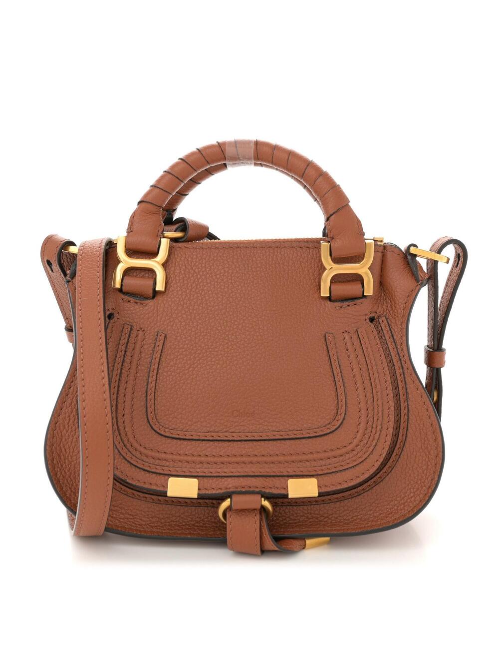 Chloe Calfskin Mini Marcie Satchel Tan #364639C13B